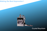 China crystal keychain/crystal keyring/rectangle crystal keyring/rectangular key chain factory