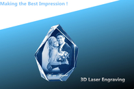 3D laser CRYSTAL/crystal photo frame/laser engraving photo frame