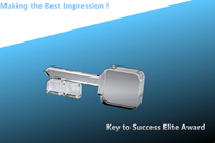 China key to success elite crystal award/crystal key decoration/crystal key award/crystal trophy company