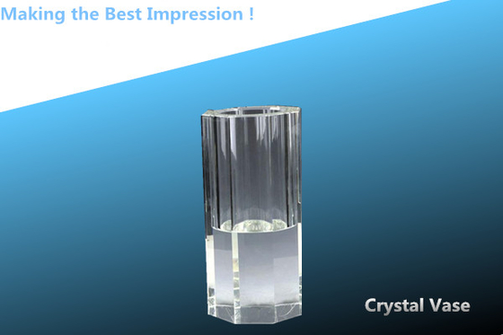 China crystal vase/flower vase/flower bottle/glass vase/pen holder distributor