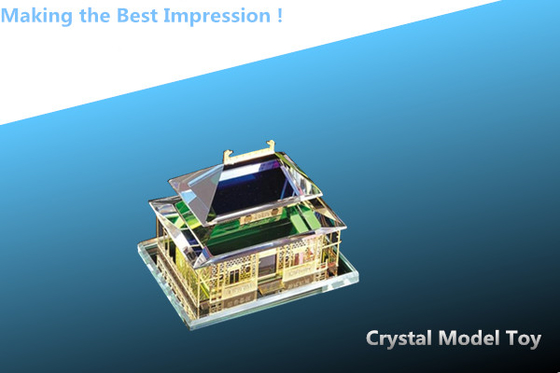 China building model/office craft/crystal model/glass craft/crystal gift/metal palace/craft distributor