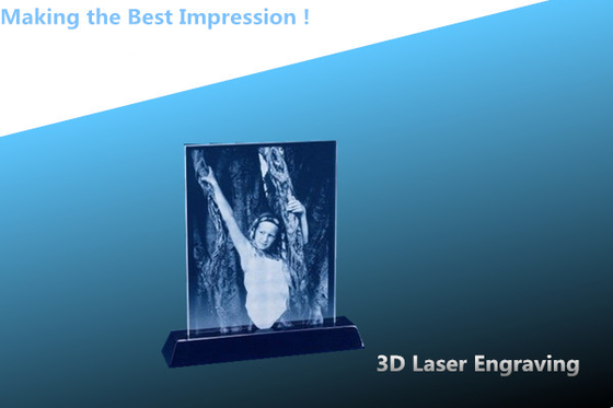 China 3D laser CRYSTAL/crystal photo frame/laser engraving photo frame/photo frame distributor