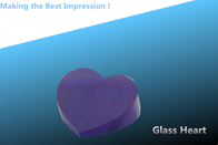 glass heart/christmas gift/crystal crafts/crystal heart/glass crafts