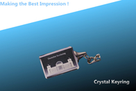 led keychain/crystal keyring/crystal rectangle keyring/crystal rectangular key chain