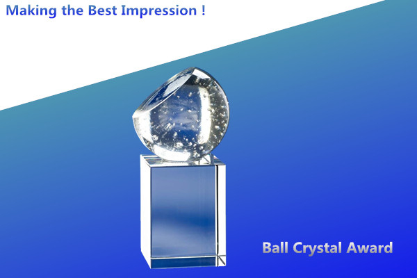 blank crystal ball award/3d laser crystal ball/2d laser crystal globe award/crystal trophy