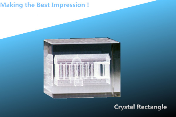 3d image crystal blocks/crystal 3d blocks/blank crystal rectangle/3d engraving crystals